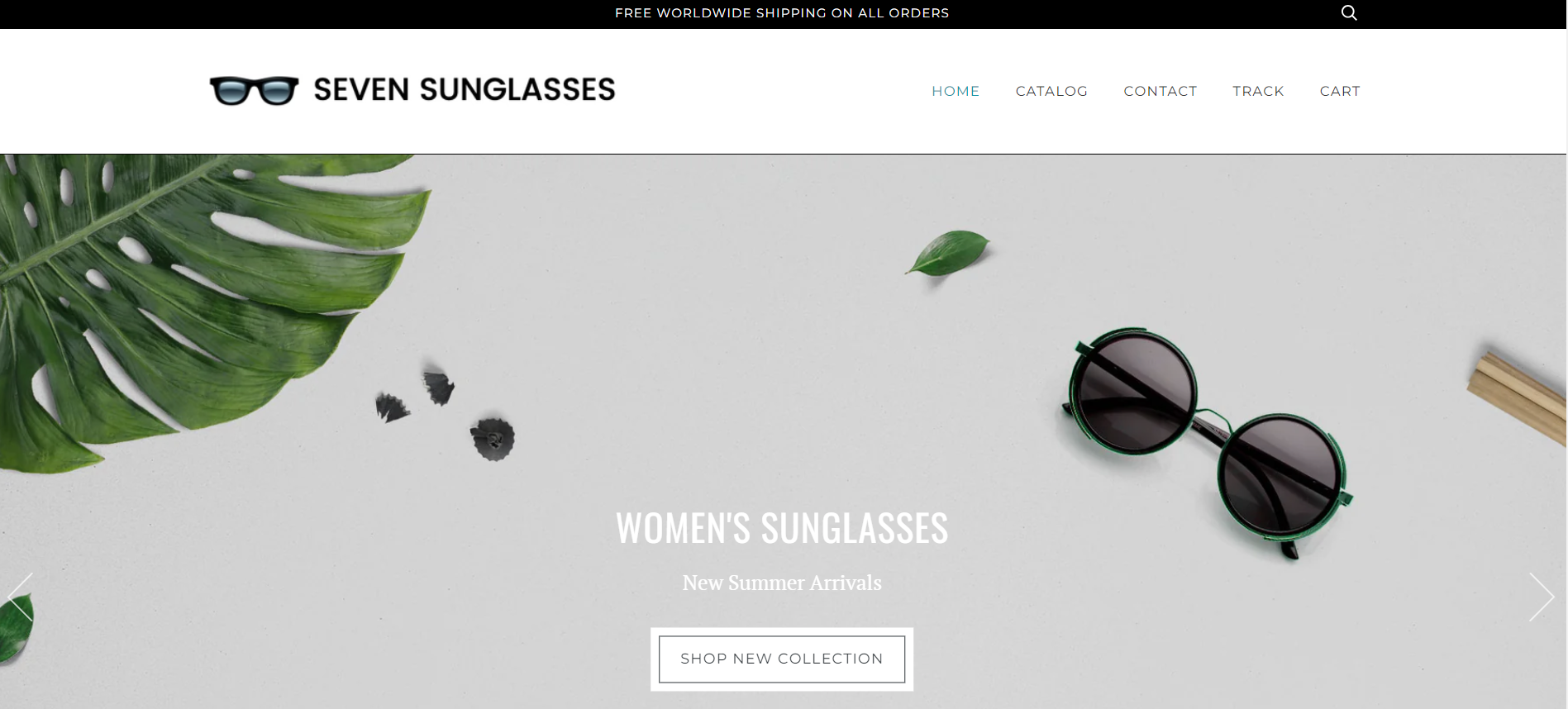 Basic - Sunglasses Niche Pre-Built Store